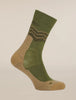 Mens Merino Hike+ Medium Crew Socks Across the Peaks Sphagnum/Cumin/Dark Loden 0A578Z
