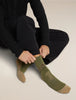 Mens Merino Hike+ Medium Crew Socks Across the Peaks Sphagnum/Cumin/Dark Loden 0A578Z