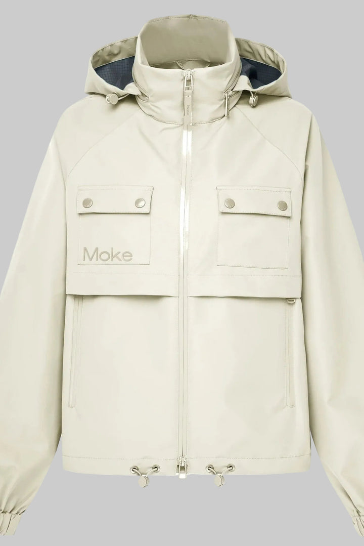 Womens Maggie Rain Jacket   Cream