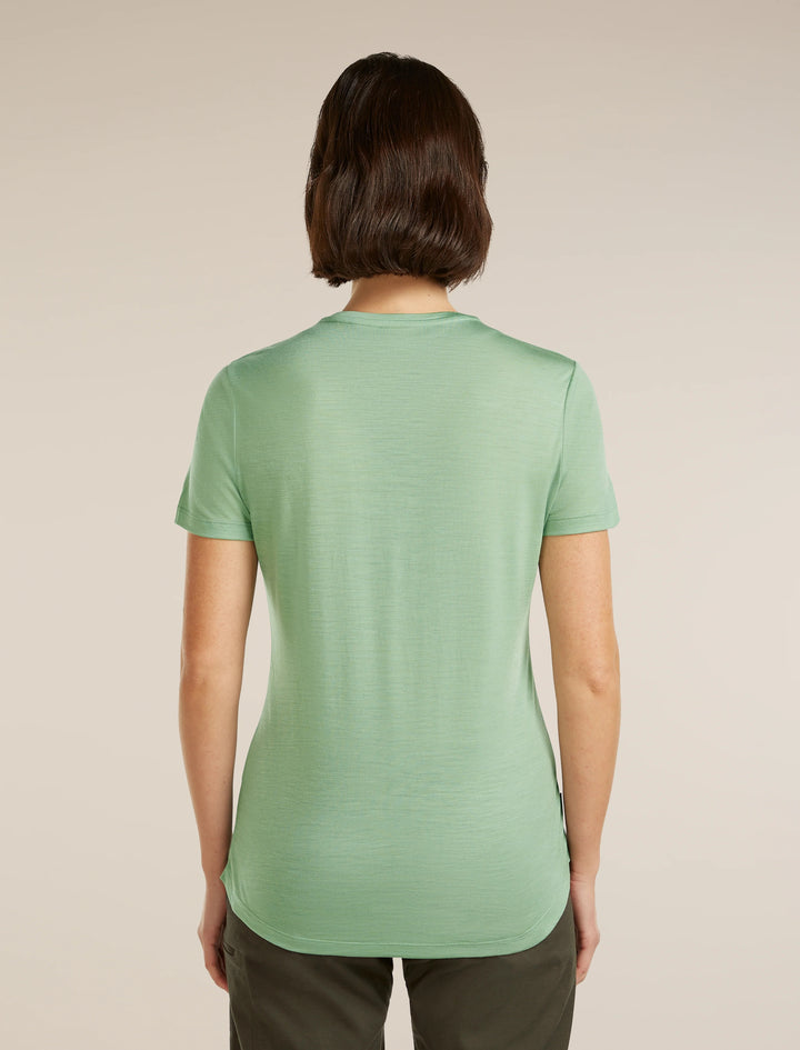 Womens Merino Blend 125 Cool-Lite™ Sphere SS T-Shirt Seaglass 0A56ZO