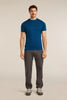 Mens Merino Blend 125 Cool-Lite Sphere SS Tee T-Shirt Atlantis 0A56ZM