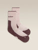 Womens Merino Hike+ Light Crew Socks Pink quartz/Java  0A578K