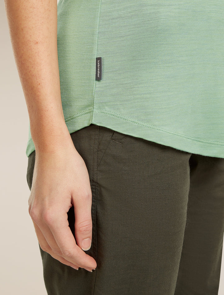 Womens Merino Blend 125 Cool-Lite™ Sphere SS T-Shirt Seaglass 0A56ZO