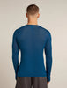 Mens Merino Blend 75 Cool-Lite™ Featherlight™ Long Sleeve Crew Thermal Top Atlantis 0A577J