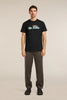Mens Merino 150 Tech Lite Short Sleeve T-Shirt Transportage Black 0A57FL