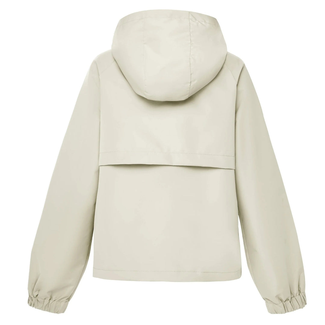 Womens Maggie Rain Jacket   Cream