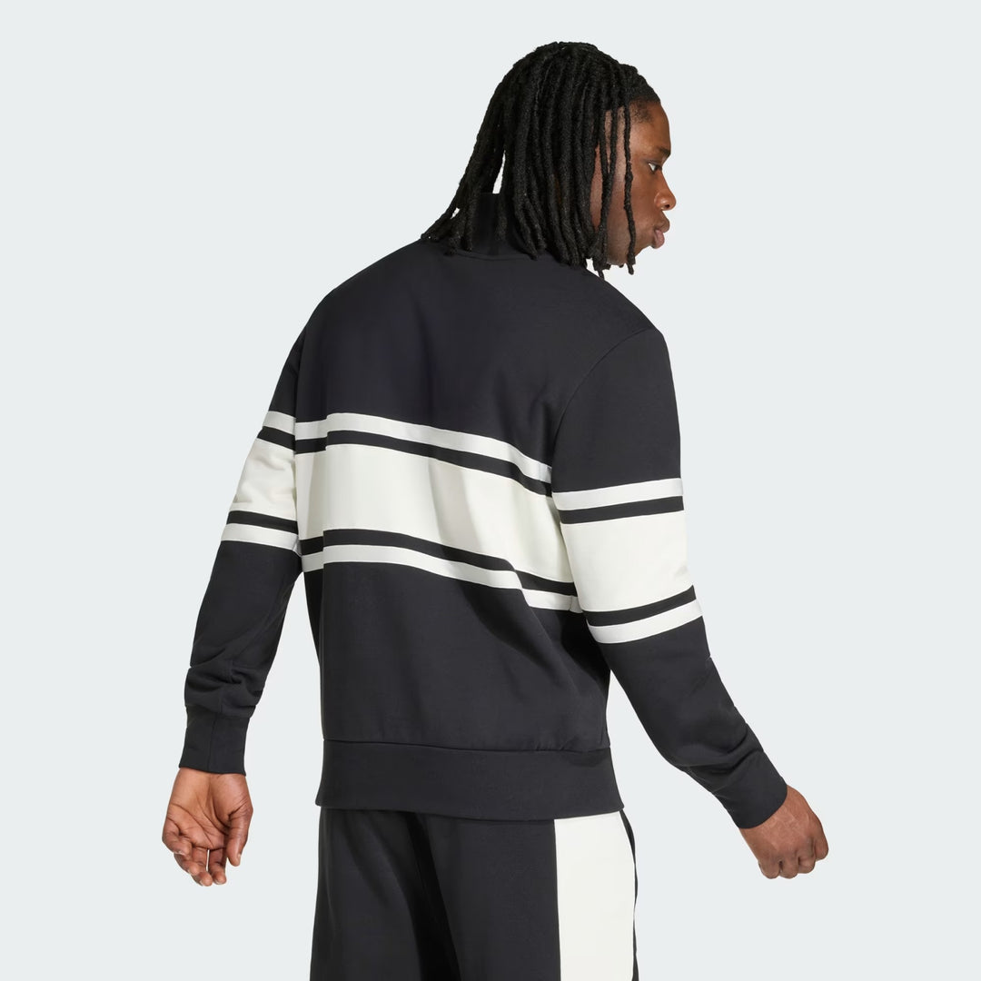 Mens New Zealand Rugby Leisurewear Quarter Zip Sweatshirt KQ8181