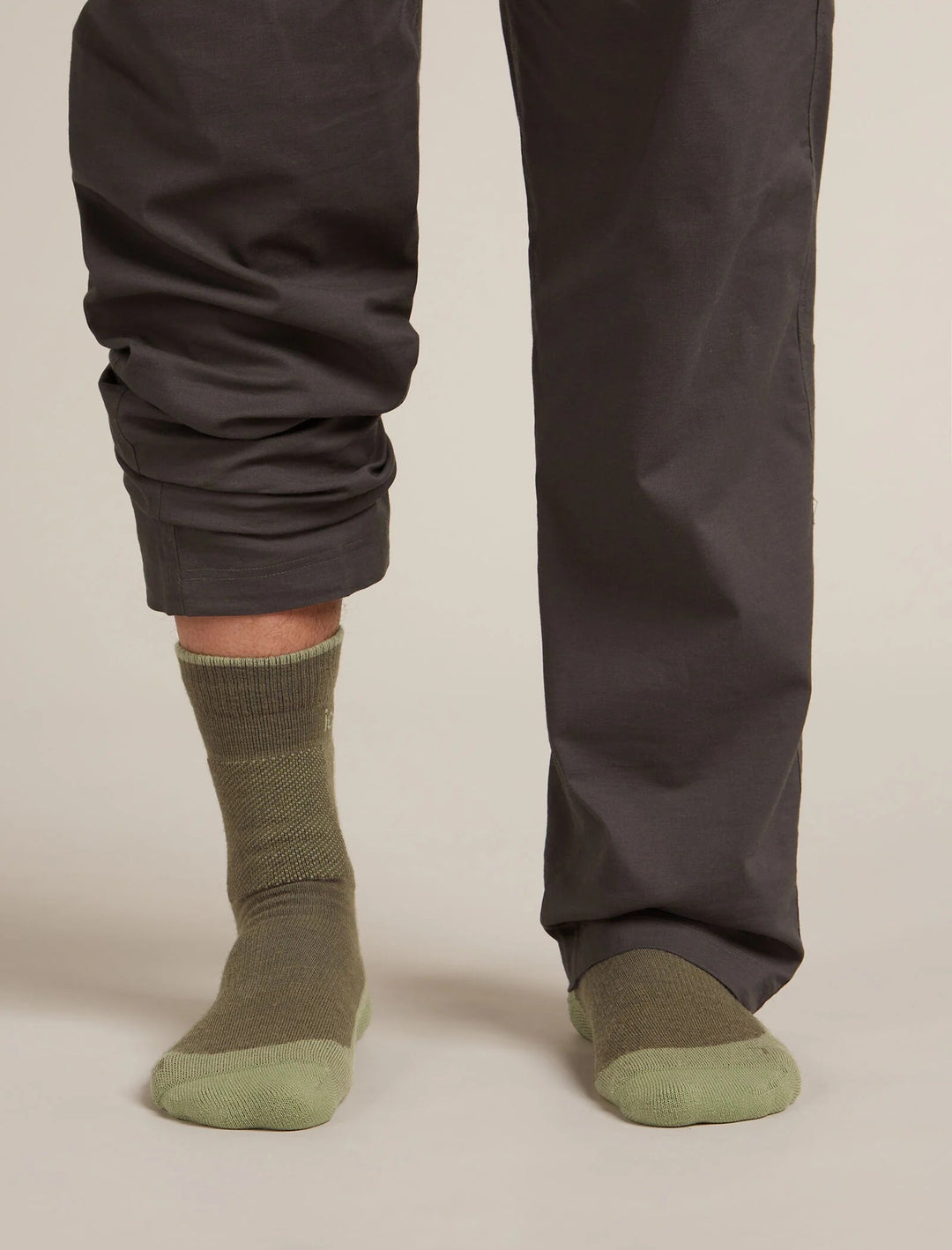 Mens Merino Hike+ Medium Crew Socks Loden/Lichen 0A578M