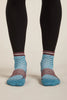 Mens Merino Blend Run+ Ultralight Mini Socks Topaz/Java 0A56VI