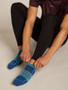 Mens Merino Blend Run+ Ultralight Micro Socks  Atlantis/Topaz 0A56VH