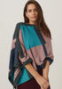 Womens Empress Poncho Rose Dust/Glacier  Multi
