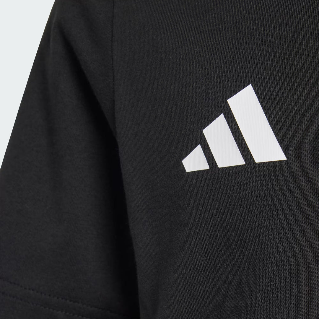 Youth All Black Marvel Tee  JV9972