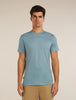 Mens Merino Blend 125 Cool-Lite Sphere SS Tee T-Shirt Flint 0A56ZM