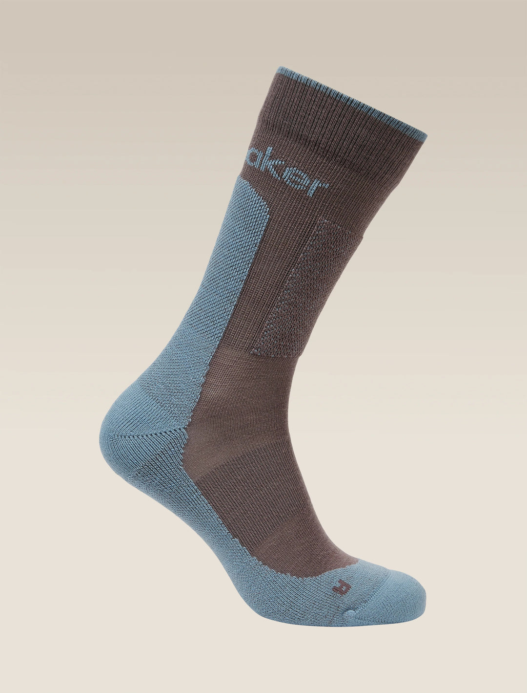 Mens Merino Hike+ Medium Crew Socks Topaz/Trail 0A578M