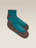 Womens Merino Hike+ Light Mini Socks Tidal teal/Porcini 0A578J
