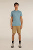 Mens Merino Blend 125 Cool-Lite Sphere SS Tee T-Shirt Flint 0A56ZM