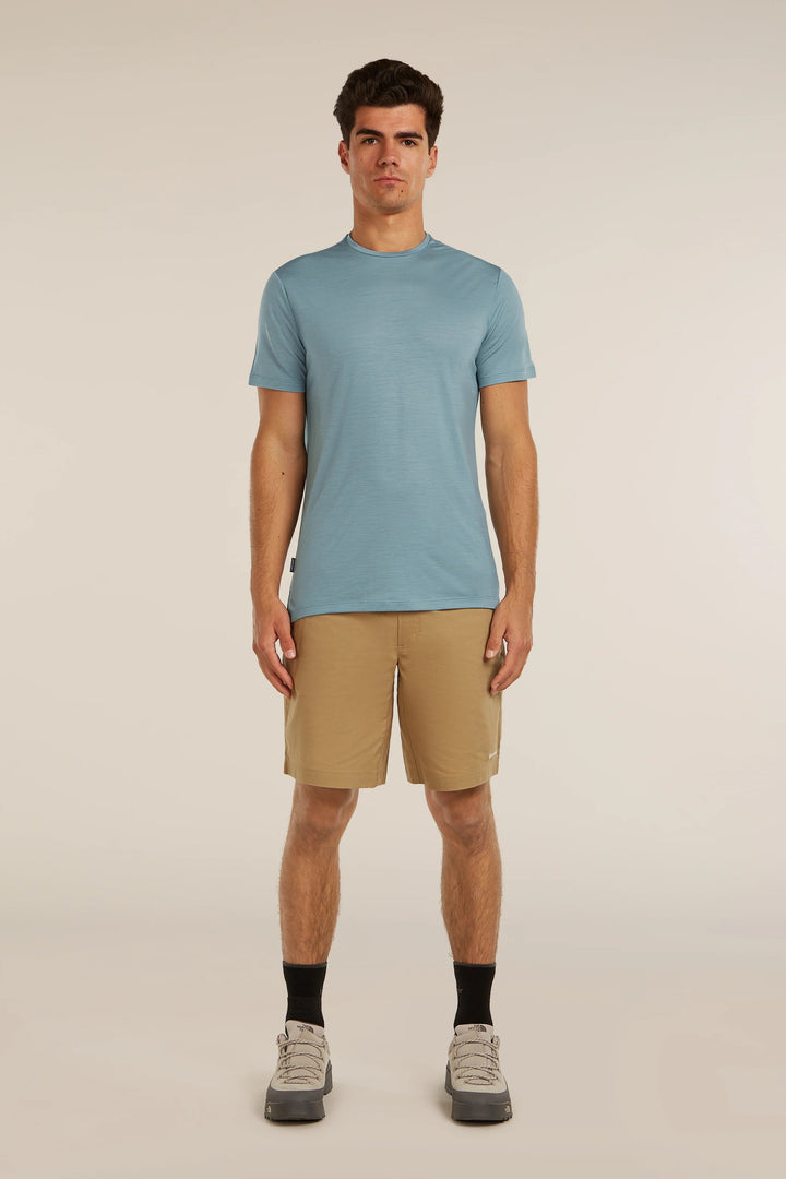 Mens Merino Blend 125 Cool-Lite Sphere SS Tee T-Shirt Flint 0A56ZM