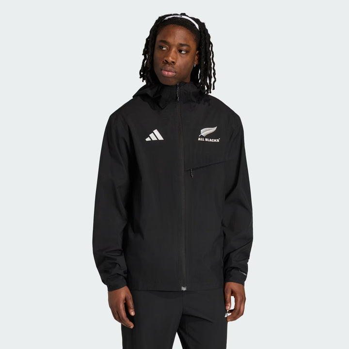 All Blacks Terrex Multi 2L CLIMAPROOF Rain Jacket Black KR5084