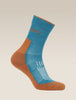 Mens Merino Hike+ Light Crew Socks  Topaz/Trail 0A578O