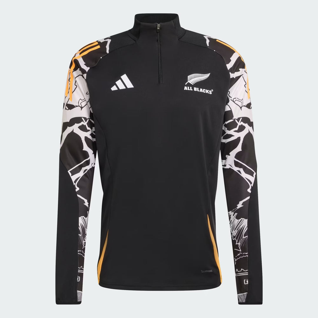 All Black MARVEL TRAINING TOP JV9965