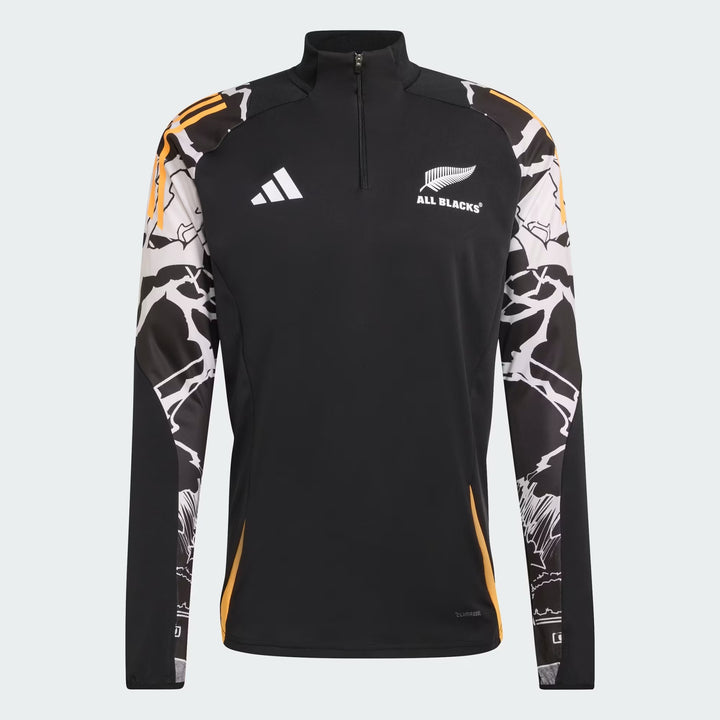 All Black MARVEL TRAINING TOP JV9965