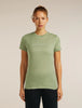 Womens Merino 150 Tech Lite S S T-Shirt Sparkling Stars Lichen 0A576M