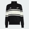 Mens New Zealand Rugby Leisurewear Quarter Zip Sweatshirt KQ8181