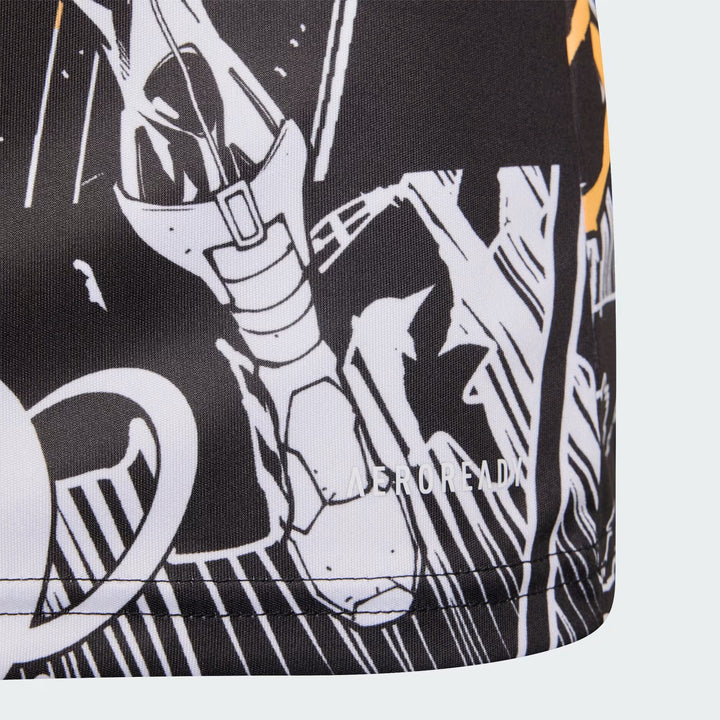 Youth ALL BLACKS MARVEL CAPTAINS RUN JERSEY KIDS KE8410