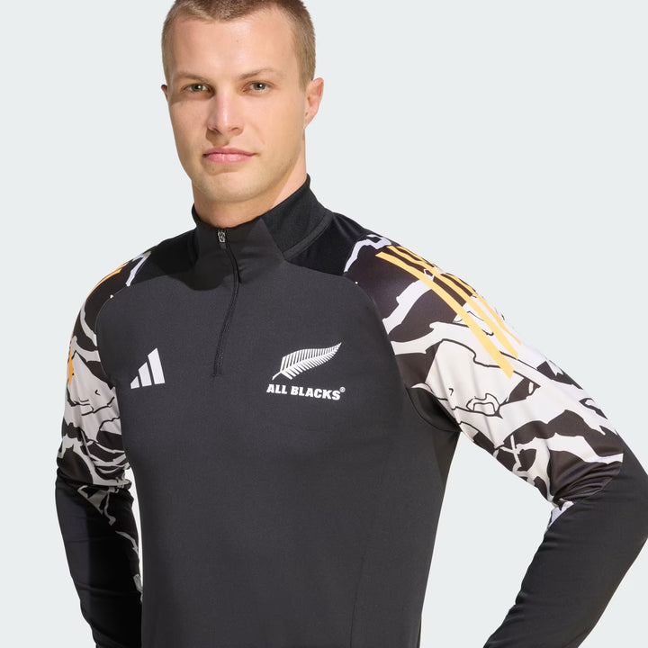 All Black MARVEL TRAINING TOP JV9965