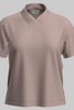 Womens 15.5 MerinoFine SS Polo Pink Quartz 0A57FJ