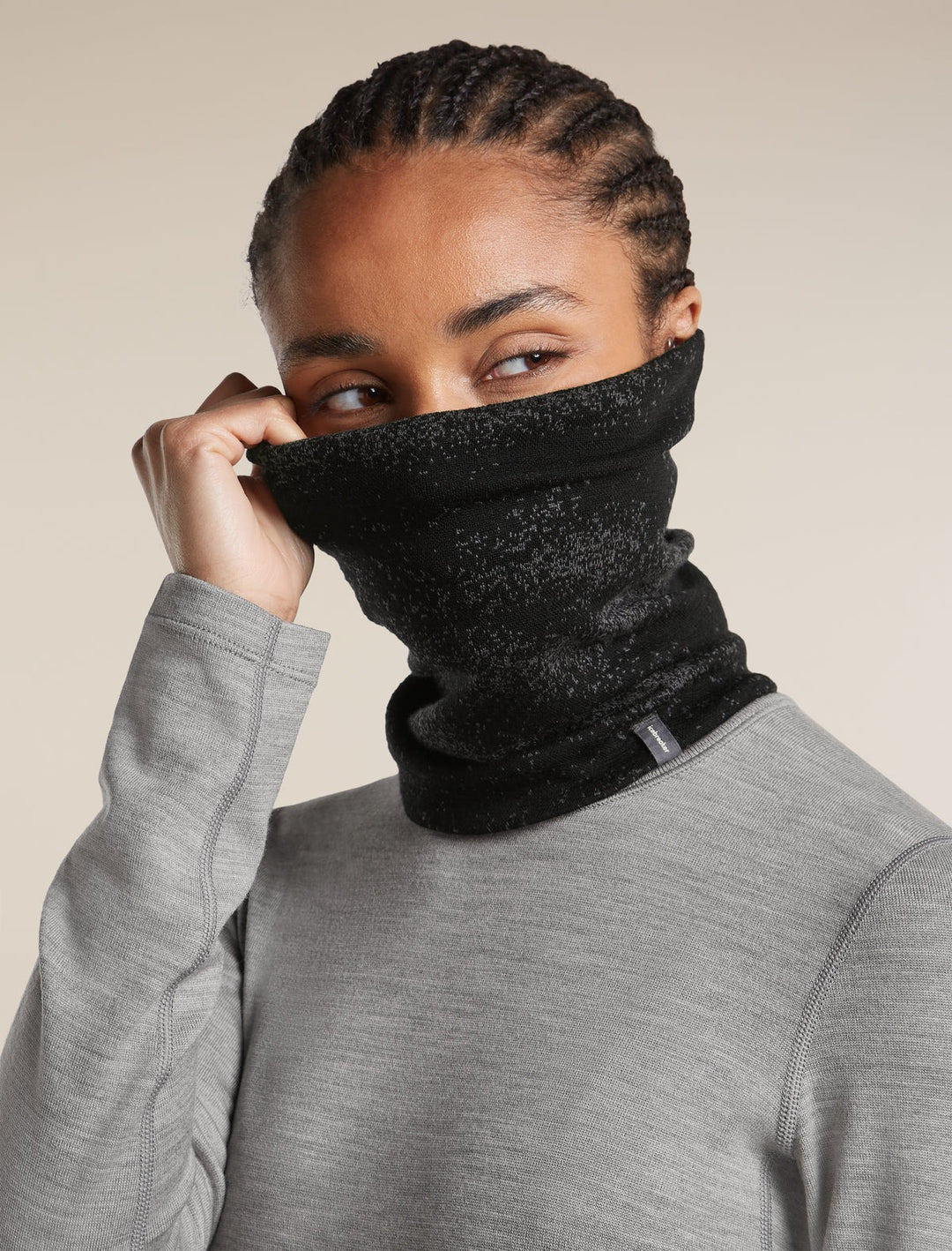 Adult Unisex Merino 260 Oasis Vertex Reversible Chute Chillwave Black/Obsidian 0A57I4
