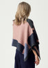 Womens Empress Poncho Rose Dust/Waterfall  Multi