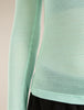 Womens  Merino Blend 75 Cool-Lite™ Featherlight™ Long Sleeve Crew Thermal Top Mint 0A577K