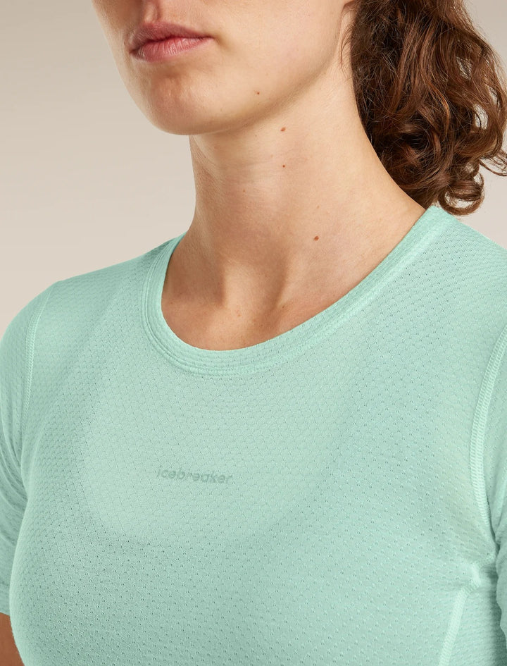 Womens Merino Blend 75 Cool-Lite™ Featherlight™ T- Shirt Mint  0A571D