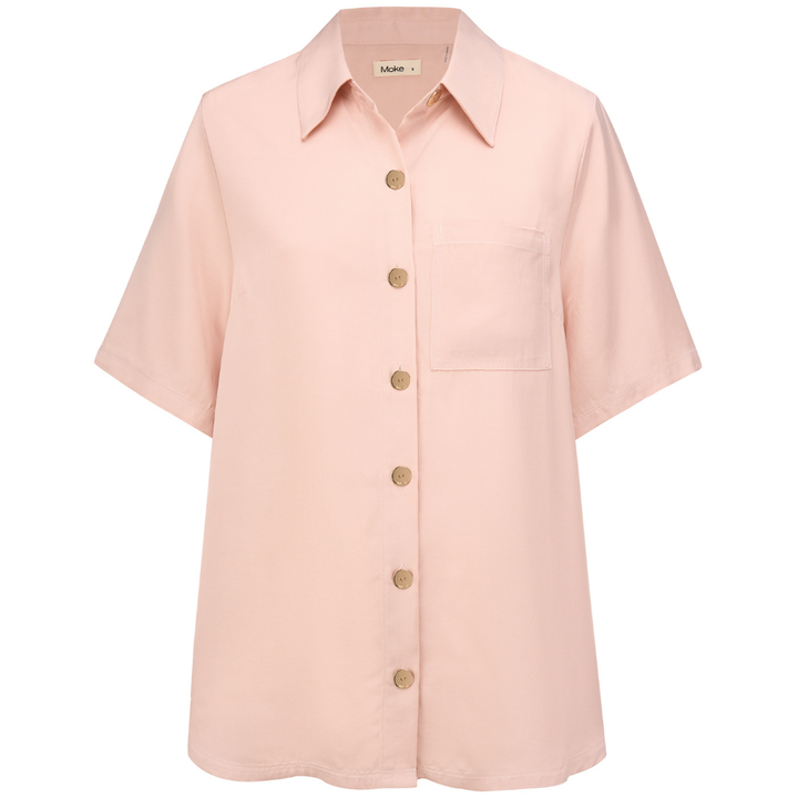 Womens Missy Shirt Dusty Rose