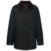 Womens Daisy Quilted Jacket Black
