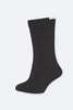 Mens Plain Possum Sock Black NX845