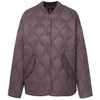 Womens Talei Quilt Bomber Cocoa Powder