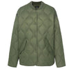 Womens Talei Quilt Bomber Olive Green