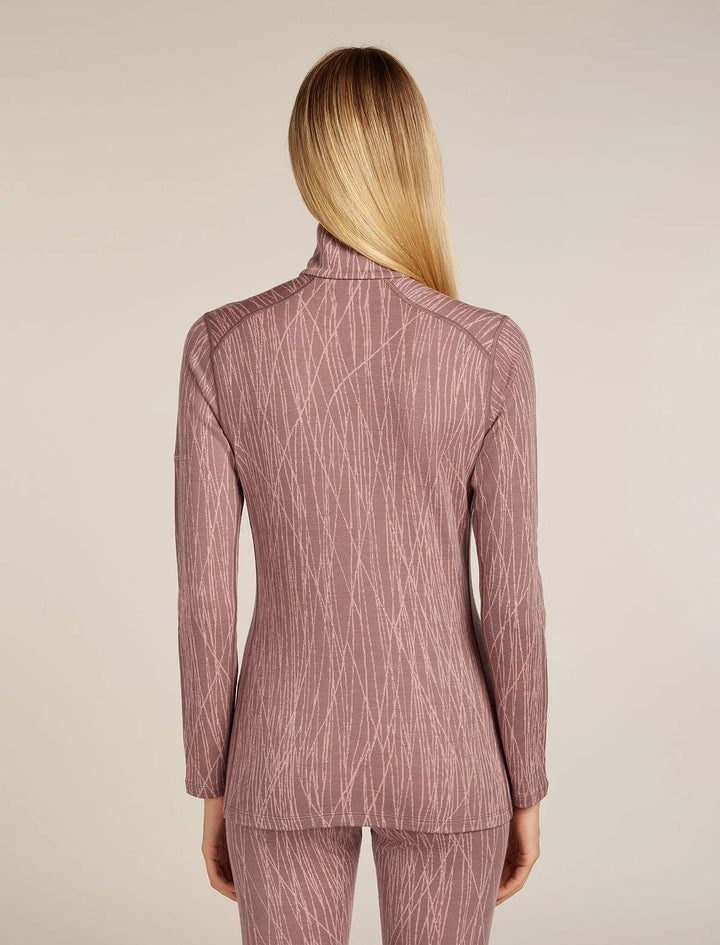 Womens 260 Tech Vertex Long Sleeve Half Zip Summit/ Blush 0A57BO
