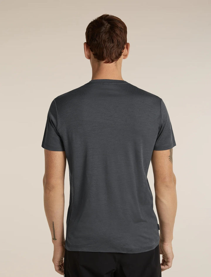 Mens Merino 150 Tech Lite SS Tee Bear Tour  Obsisian 0A57BS