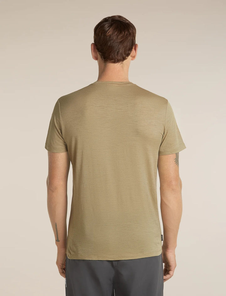 Mens Merino 150 Tech Lite Short Sleeve T Shirt Great Heights Cumin  0A57K3
