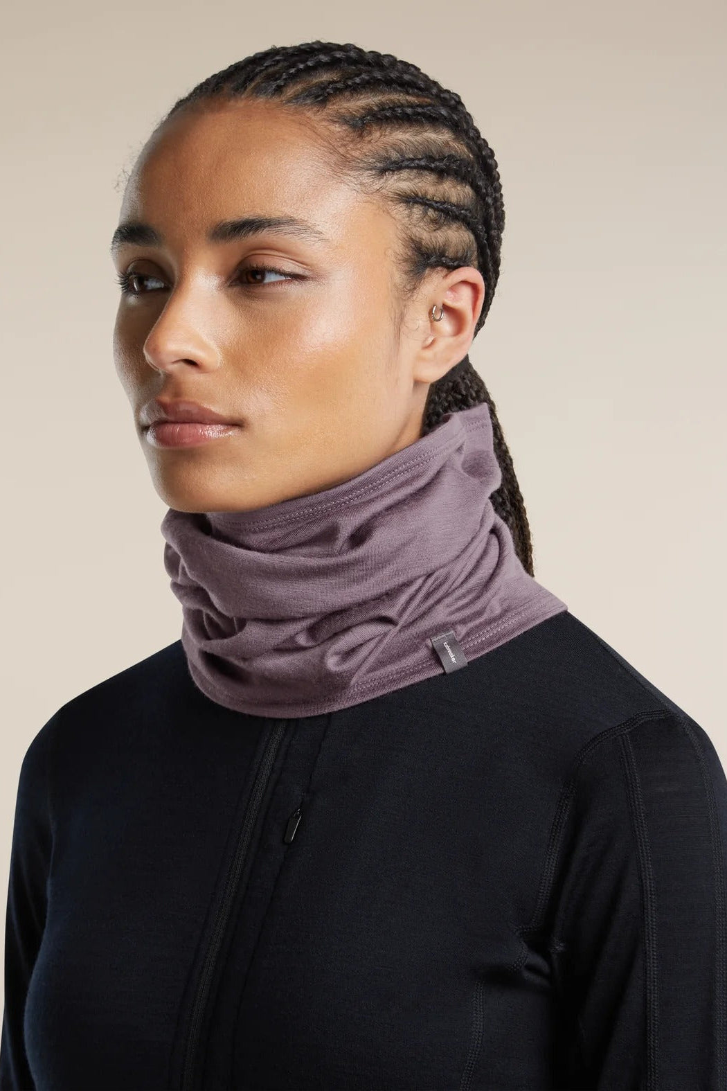 Adult Unisex Merino 200 Oasis Flexi Chute Grey Plum 100962