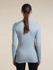 Womens 200 Oasis LS Crew  Zinc Blue 104375