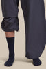 Womens Merino Lifestyle Fine Gauge Crew Socks Midnight Navy/Dark Loden 105253