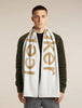 Adult  Unisex Merino icebreaker Scarf Ecru Heather/Cumin 0A57IT