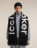 Adult  Unisex Merino icebreaker Scarf  Black/Ecru Heather 0A57IT