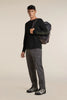 Mens Merino 150 Tech Lite Long Sleeve T Shirt IB Vertical Black  0A57JR