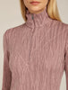 Womens 260 Tech Vertex Long Sleeve Half Zip Summit/ Blush 0A57BO