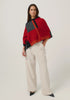 Womens Empress Poncho Rata/Jet  Multi 1677